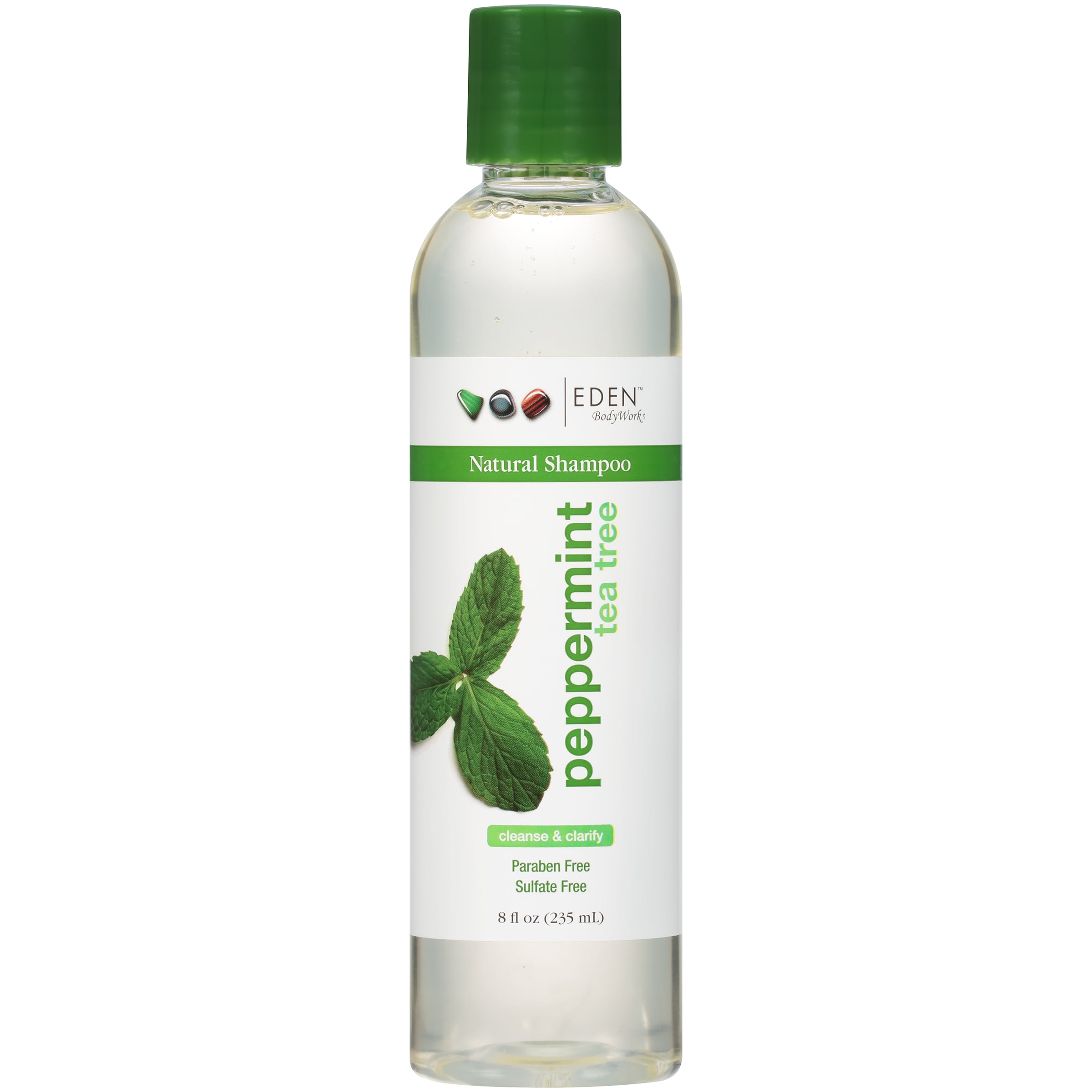Eden Bodyworks Natural Shampoo Peppermint Tea Tree 8 Oz