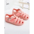 thumbnail image 2 of hirigin Kids Girls Boys Casual Sandals, Solid Color Hollow-Out Soft Sole Non-Slip Flat Shoes, 2 of 7
