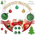 thumbnail image 3 of Christmas Ornaments for Xmas Trees,Christmas Ball Ornaments - green, 3 of 5