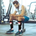 thumbnail image 6 of GZHJMY Christmas Compression Socks, Women Men Long Stocking (20-30mmHg), Travel Knee High Stockings for Athletic Sports,Running,Cycling,Nursing, 6 of 7