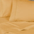 thumbnail image 3 of Superior 400 Thread Count Egyptian Cotton Sheet Set Of 4 Pieces, Gold, King, 3 of 9