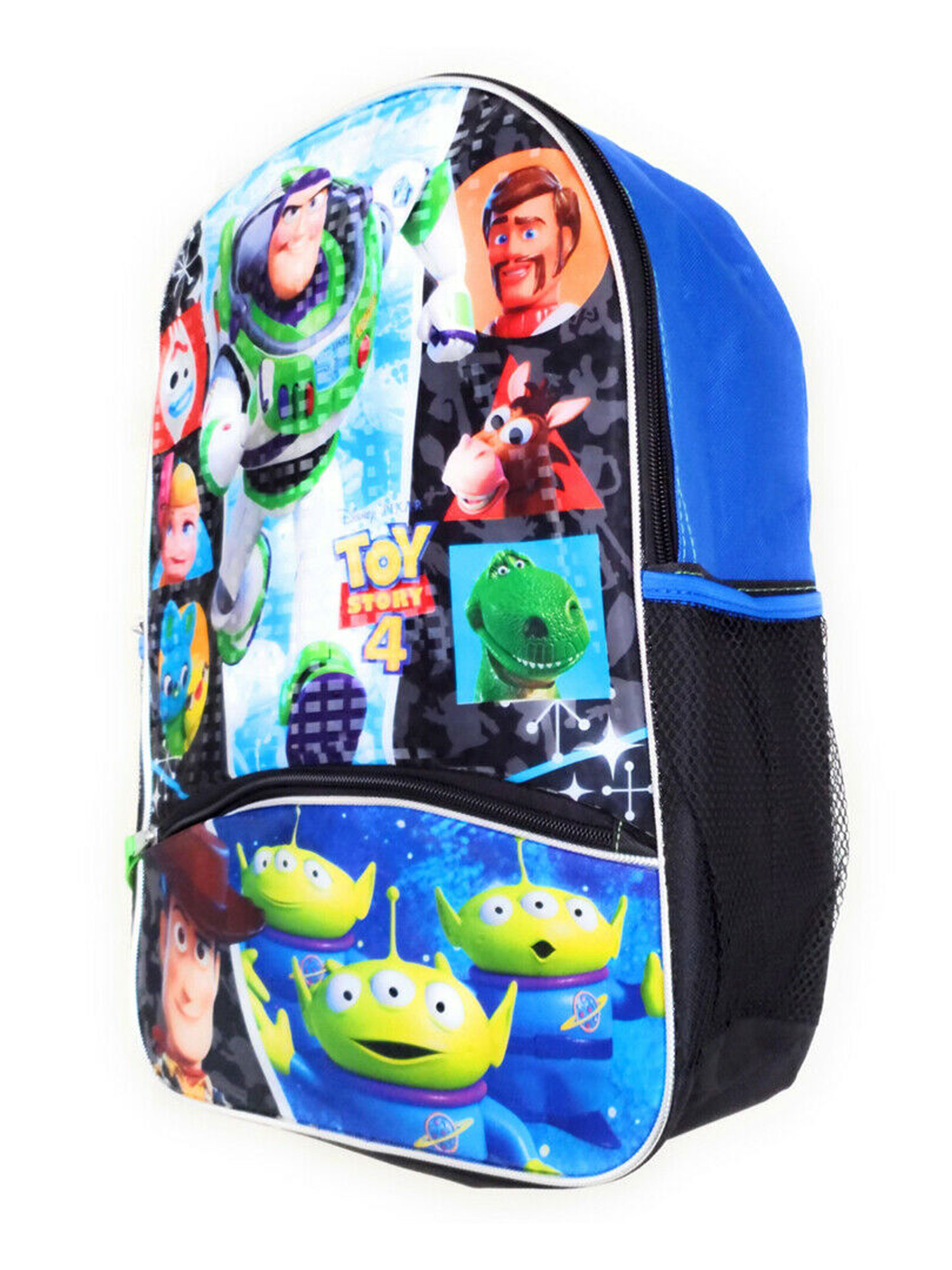 Boys Disney Pixar Toy Story 4 Backpack Woody Buzz Ducky Bunny Forky and More! - image 2 of 4