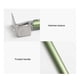 thumbnail image 5 of Yuarrent Martillo para tienda de campaña, extractor de clavos, herramientas de Camping, aleación de aluminio, acero inoxidable, suministros duraderos carpas Oro Yuarrent OD031783-03, 5 of 6