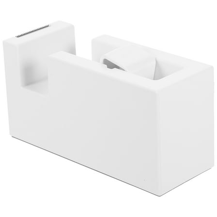 WHAMVOX Kitchen Tape Dispenser Office 11.4x5.8x4.4CM White