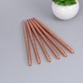 thumbnail image 3 of 6 PCS Girls Stationary Ball Pens Metal Ballpoint Pen 5mm Rose Gold Pen Holder Black Ballpoint Pens, 3 of 3