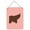 Pink, variant on Poitou Poiteuin Donkey Pink Check Wall or Door Hanging Prints - Pink - 12 x 16 in.