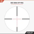 thumbnail image 5 of Athlon Optics Argos HMR Rifle Scope 2-12x 42mm Illuminated BDC 600A Reticle Matte Black, 5 of 8