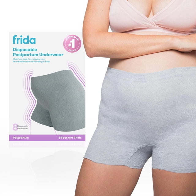 Ropa interior posparto desechable Frida Mom talla XL, paquete de 8