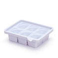 thumbnail image 4 of 2 uds bandeja para congelador de alimentos para bebés con tapa con Clip, bandeja de almacenamiento de silicona para congelador de alimentos para bebés, bandejas de silicona para congelador,, 4 of 5