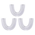thumbnail image 3 of MasteelfCA 3 Pcs Têtes de Brosse à Dents Électrique en Forme de U de Qualité Alimentaire (Blanc), 3 of 7