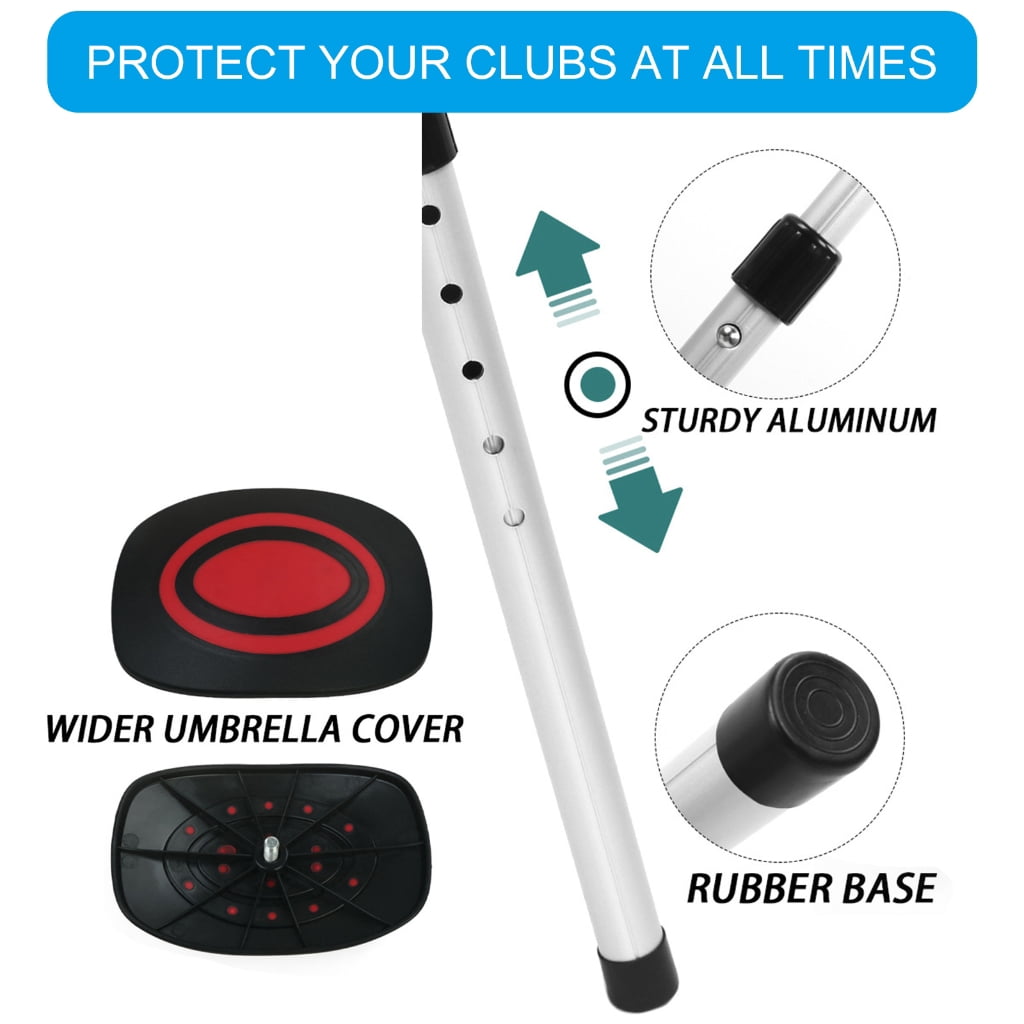 Golf Club Support Protector Adjustable Golf Travel Bag Support Rod