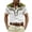 Army Green@GC@, variant on CONZONE Mens Buttons Down Shirts Short Sleeve Shirts for Men Trendy Western Cowboy Graphic Lapel Soft Lightweight Tops