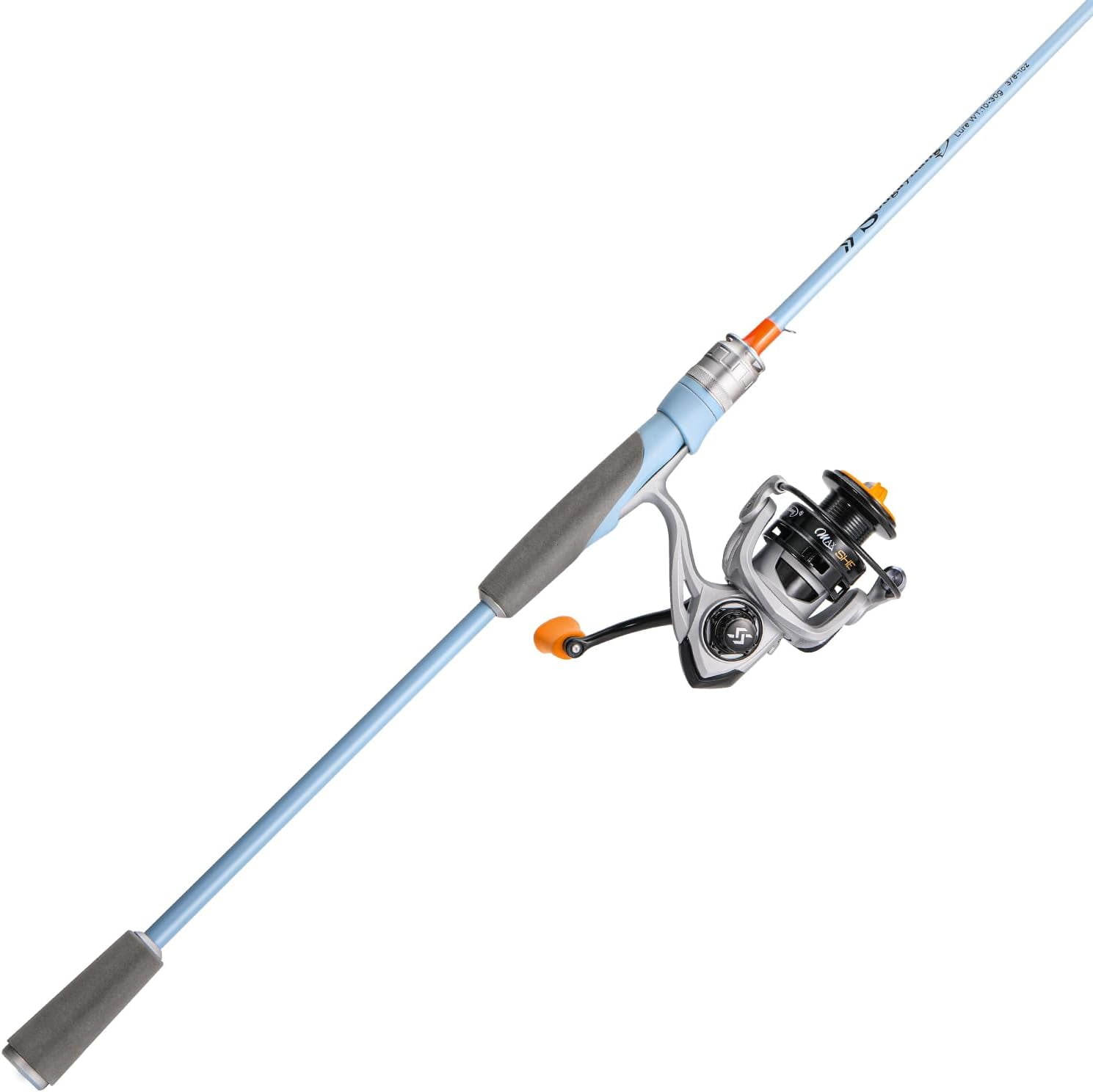 daiwa carbon case travel spinning rod/reel set Daiwa Carbon Case Travel Spinning Rod and Reel Combo Kit - CC20F565L