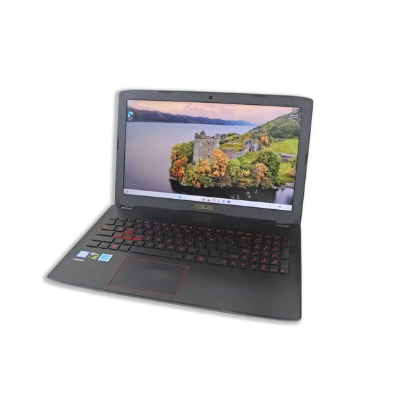 Pre-Owned ASUS ROG GL552VW 15.6" FHD Laptop, Intel i7-6700HQ, 16GB RAM, 128GB SSD, 1TB HDD, DVD