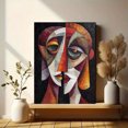 thumbnail image 6 of Abstract Face Canvas Print Wall Art for Living Room Bedroom Office Hallway Dining Room, 6 of 8