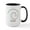 White/Black Inside, variant on CafePress - Meaning Of Namaste Large Mug - 15 oz Ceramic Large White Novelty Mug