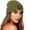 czb# Green100, variant on CUZIBR Women Knitted Beanie Hat Halloween Pumpkin Face Pattern Soft Stretchy Thermal Fall Winter Hat Holiday Party Cosplay Headwear For Adults