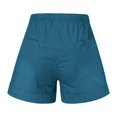 thumbnail image 2 of DEELLEEO Womens Comfy Drawstring Casual Elastic Waist Loose Shorts Pants  on Clearance, 2 of 6