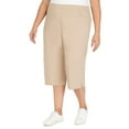 thumbnail image 3 of Alfred Dunner Womens Plus-Size Allure Clam Digger Capri, 3 of 5