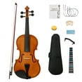 thumbnail image 1 of Violín acústico Ktaxon 1/2 con estuche y accesorios completos, 1 of 7