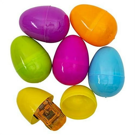 Prefilled Plastic Easter Eggs With Pull Back Cars, Ideal For Hunt And Baskets, Gift For Kids, Prize Box Toys For Classroom, Party Favors For Birthday, Holiday, School, Hunting Supplies, 12 Pcs