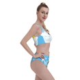 thumbnail image 4 of Vsdgher Womens High Waisted Bikini Sets Two Piece Swimsuit Collie in Bathtub Print Tummy Control Bathing Suit-X-Large, 4 of 8