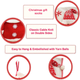 thumbnail image 3 of Medias navideñas colgantes con forma de chimenea para decorar fiestas navideñas familiares, 3 of 5