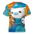 thumbnail image 5 of The Octonauts Kids Short Sleeve Tee Shirt Novelty Crewneck T-Shirts Unisex Summer Blouse Tops for Boys Girls 100CM, 5 of 8