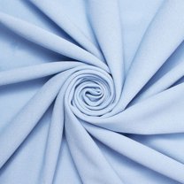Baby Blue Stretch Polyester Crepe