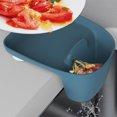 thumbnail image 3 of Sywqhk Cocina Trapos Palillos Almacenamiento Fregadero Estante Organizador de baño Estante (Azul) Sywqhk Para estrenar, 3 of 9