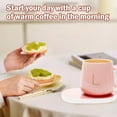 thumbnail image 6 of Innotech Coffee Mug Wamer, Beverage Warmer,Lovely ins Coffee Cup with Warmer Set, Auto On/Off Warmer with Mug Set,Best Gifts for Women, Mom, Kids,Family, 6 of 7