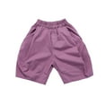thumbnail image 3 of Kids Boy Shorts Elastic Waist Jogger Boy Summer Clothes Toddler Biker Shorts 9-10 Years, 3 of 9