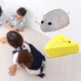 thumbnail image 3 of Milaget Jouet Rat Télécommandé Fête RC Blague Effrayant pour Enfants Jouets Chat et Chien - Gris, 3 of 8