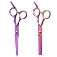 thumbnail image 1 of Hair Cutting Scissor Thinning Shear Set, Hairdressing Thinning/Texturizing Shears/Scissors, Salon Hair Scissors, 1 of 5