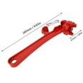 thumbnail image 5 of BOKYAN Alloy Steel Drum Wrench & Bucket Lid Opener – Waterproof, Multi‑Functional 5‑Gallon Barrel & Paint Can Tool, 5 of 10