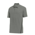 thumbnail image 5 of Sport-Tek Contrast PosiCharge Tough Polo-S (Dark Smoke Grey/ Black), 5 of 6