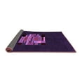 thumbnail image 2 of Ahgly Company Indoor Rectangle Abstract Purple Modern Area Rugs, 8' x 12', 2 of 4