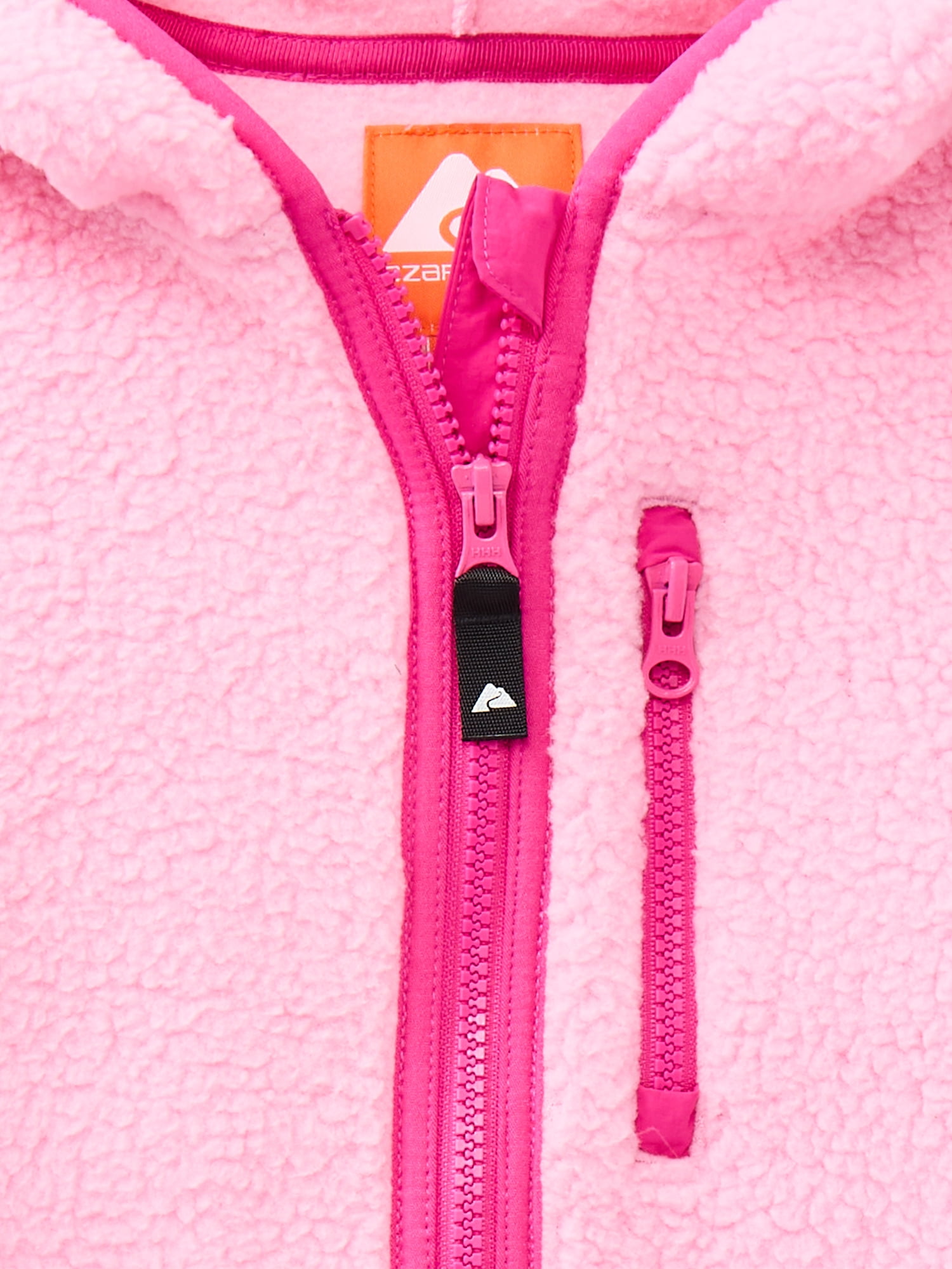 Ozark Trail Girls Zip Fleece Jacket, Sizes 4-18