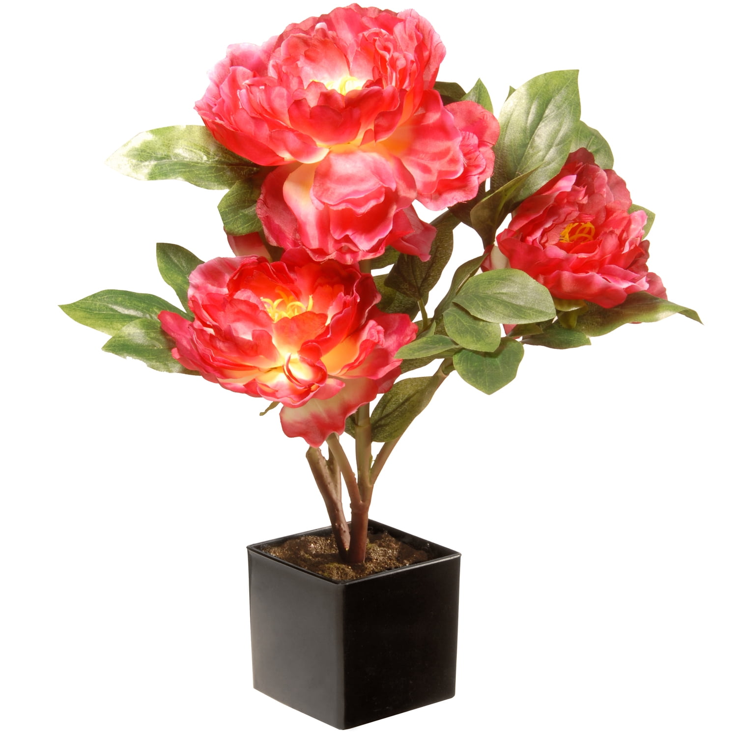National Tree Artificial 15' Fuchsia Peony Flower