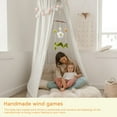thumbnail image 5 of Flower bed bell crib bee bed bell children's room pendant wind chime, 5 of 8