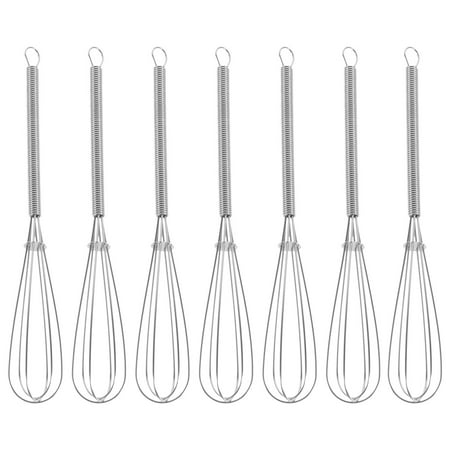

7 Pcs Mixing Stirrer Hairdressing Supply Coloring Tools Hand Blenders Egg Mixer Dye Stainless Steel