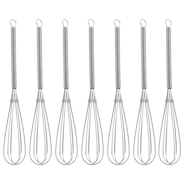 7 unids cabello de acero inoxidable agitador colores de pelo mezcla agitador portátil tint agitador