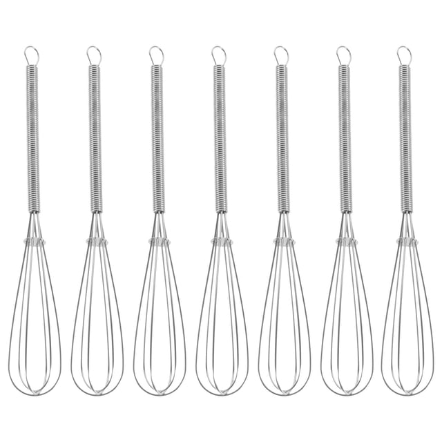 7 unids cabello de acero inoxidable agitador colores de pelo mezcla agitador portátil tint agitador