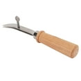 thumbnail image 1 of Raclette à Bordure en Cuir, Raclette à Cuir Portable Durable Réglable en Acier Inoxydable pour Portefeuille, 1 of 8