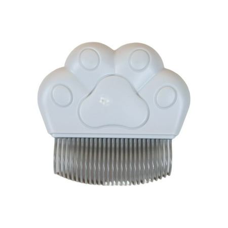 Redempat Handheld Pet Comb Massage Smooth Grooming Tool Cat Paw Combs