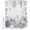 White Blue, variant on Shower Curtains for Bathroom, Thanksgiving Coastal Waterproof Fabric Shower Curtain, Autumn Pumpkin Coral Blue Starfish Decorative Bathroom Curtain for Bathtub, 66"x72", No Hooks Included