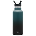 thumbnail image 3 of Simple Modern 17oz Ascent Water Bottle With Straw Lid - Stainless Steel Hydro Tumbler Flask - Double Wall Vacuum Insulated Small Reusable Metal Leakproof Ombre: Moonlight, 3 of 7