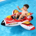thumbnail image 7 of Baby Inflatable Pool Float Swimming Float Boat with Steering Wheel Horn for Kids Toddlers Age 1-4 Boys Girls Inflatable Ride-ons Summer Pool Swim Ring Beach Supplies Baby Float, 7 of 7