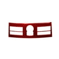 thumbnail image 2 of Real Bright Soft Car Interior Carbon Fiber Sticker DecorationRed Carbon Fiber GPS Navigation Console Panel Cover For Nissan 350Z 2006-09Auto Car Protection Interior Accessories, 2 of 8