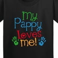 thumbnail image 4 of Inktastic My Pappy Loves Me Youth T-Shirt, 4 of 5